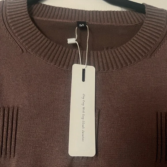 Dokotoo Women's short sleeve lightweight crochet knit top - brand new with tags - Picture 6 of 6